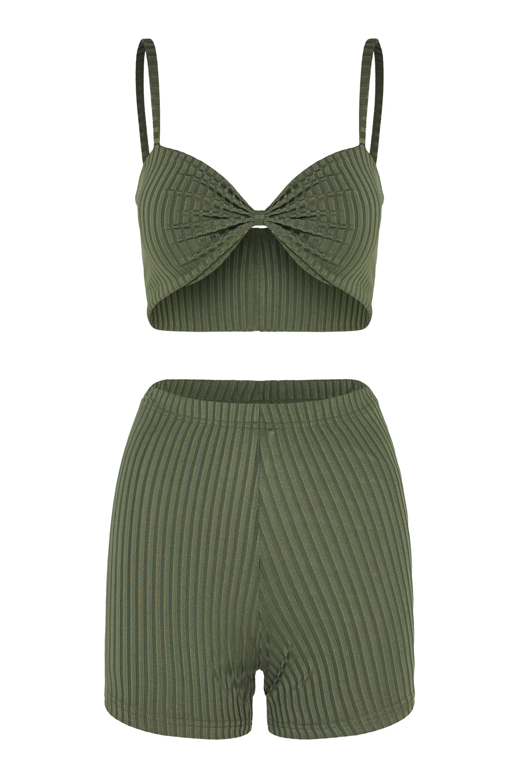 Army green bralette online