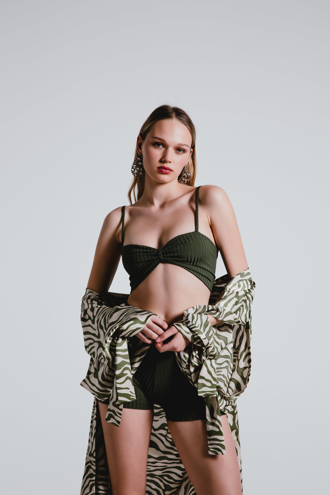 Tyee Bralette Army Green